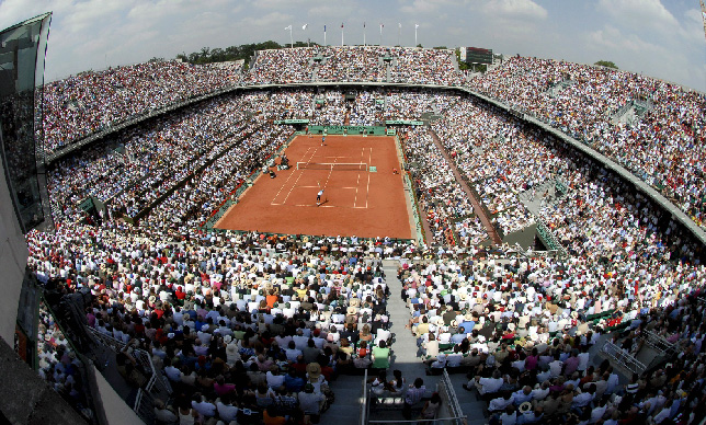 Torneo Roland Garros, Paró