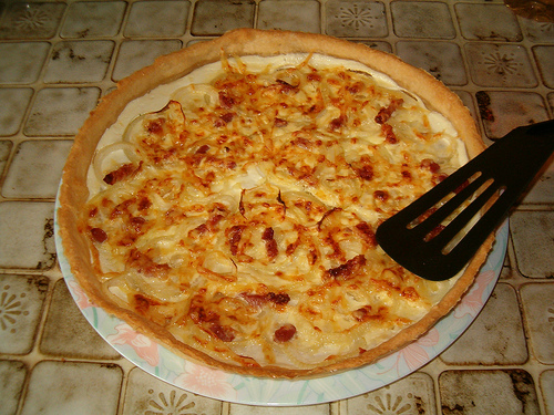 Tarta Flambeada